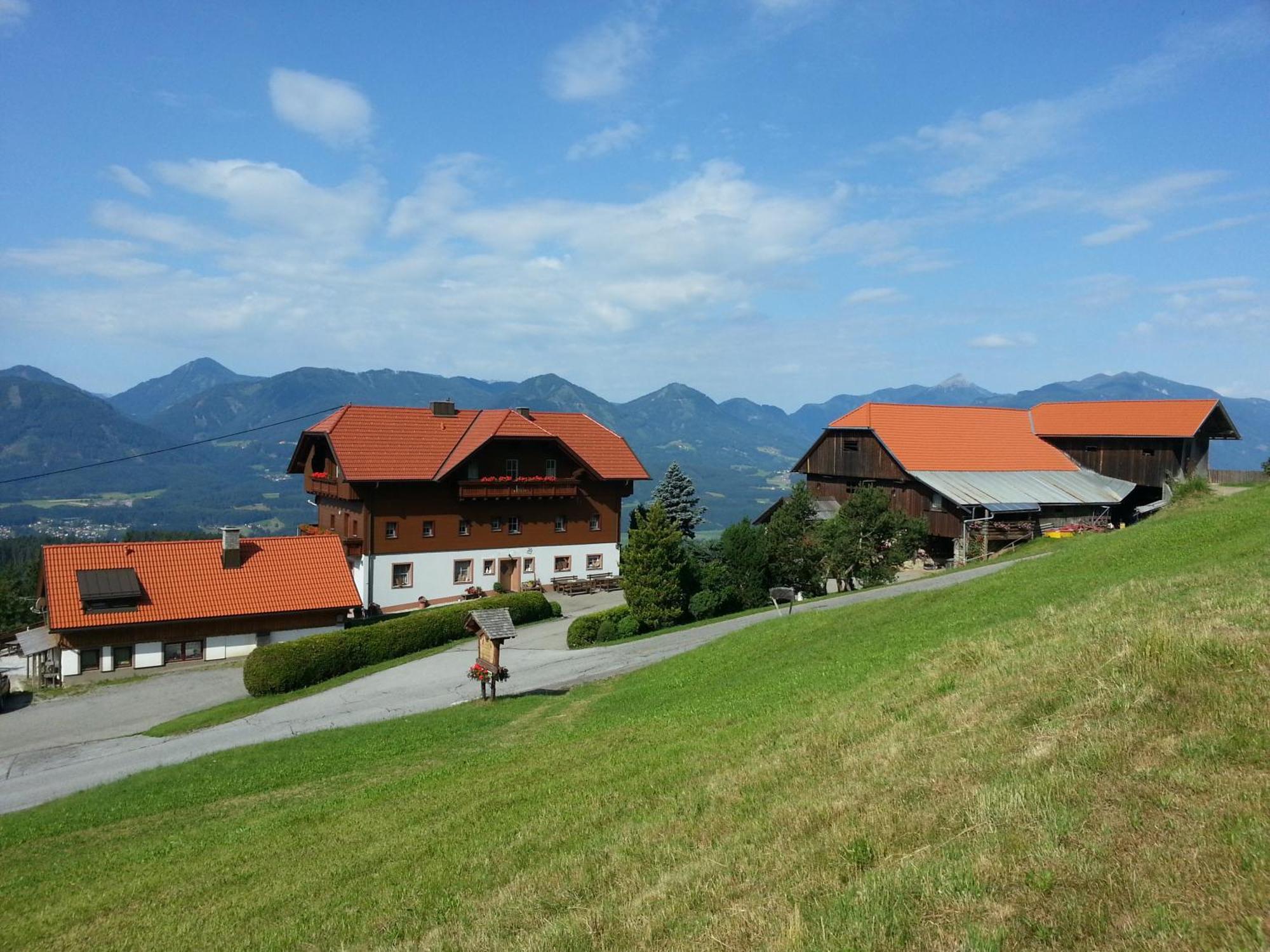 Pension Bauernhof Baumgartner Stanahof Fresach Exterior foto